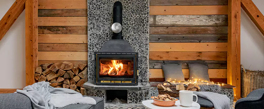 Thelin Hearth Products Direct Vent Gas Stove Fireplace Inspection in Natchez, Mississippi