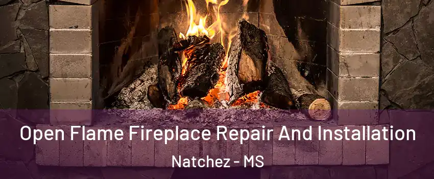  Open Flame Fireplace Repair And Installation Natchez - MS